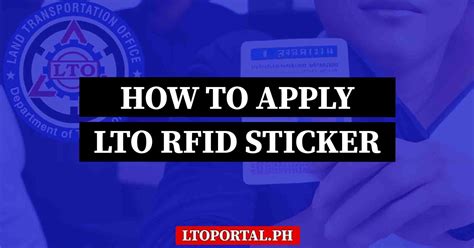 how to get rfid sticker philippines|rfid sticker application online.